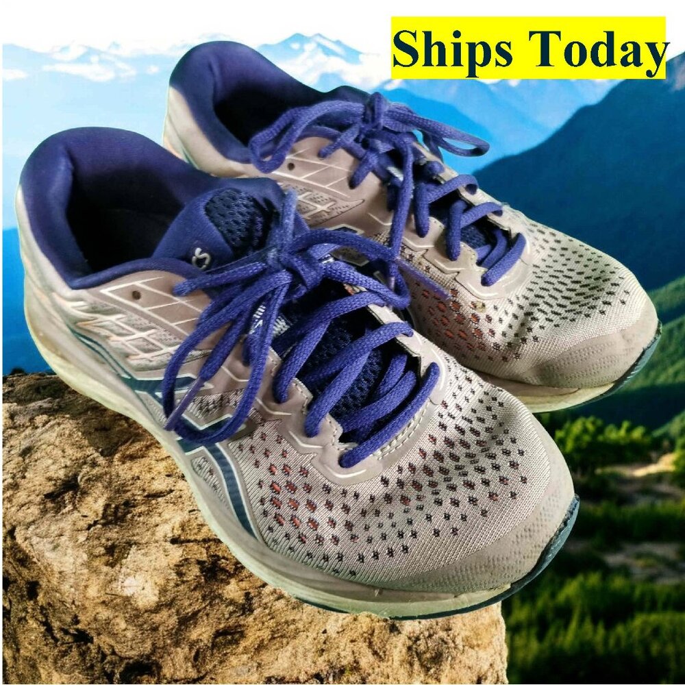 Asics Gel Cumulus 21 Women's Size 7 Violet Blush Athletic Running Shoes 11562